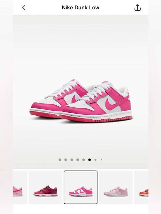 Nike dunk low big kids shoes - Picture 2 of 6